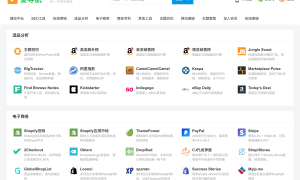 WordPress简洁响应式网址导航大全主题风格模板