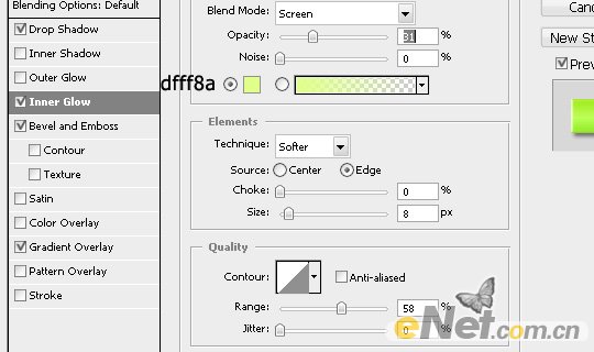 PhotoShop制作一款简单的螳螂绿色文字主题壁纸插图(3)