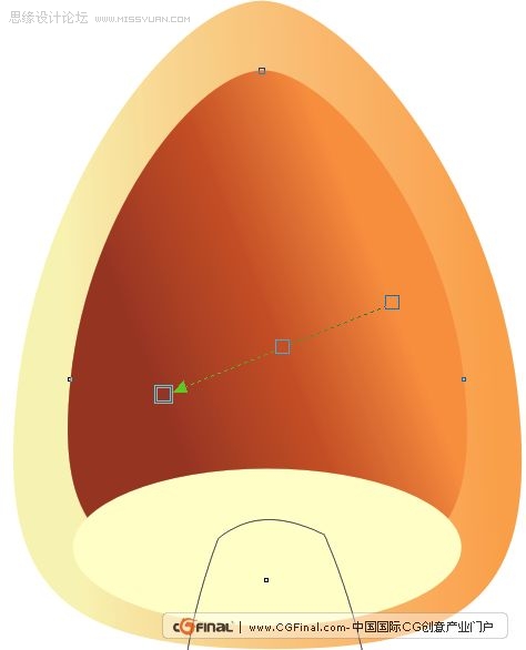 CorelDRAW绘制可爱的卡通蘑菇与花朵插图(10)