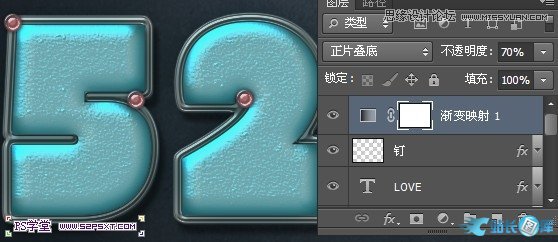 Photoshop制作绿色风格金属立体字教程插图(22)