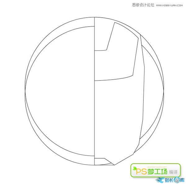 Photoshop绘制金属质感的钢铁侠头像插图(1)