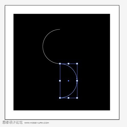 AI制作立体三维线条字母标志插图(6)