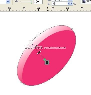 Coreldraw简单制作质感的图标插图(5)