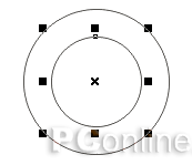 CDR凿刻效果的制作技巧插图(1)