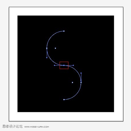 AI制作立体三维线条字母标志插图(7)