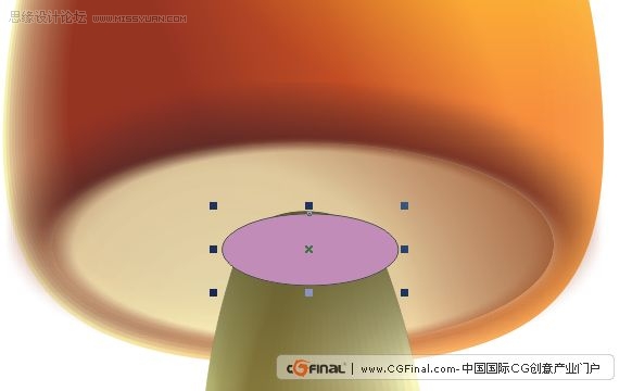 CorelDRAW绘制可爱的卡通蘑菇与花朵插图(24)