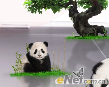 PhotoShop打造Wacom中国风熊猫创意广告海报制作教程插图(33)