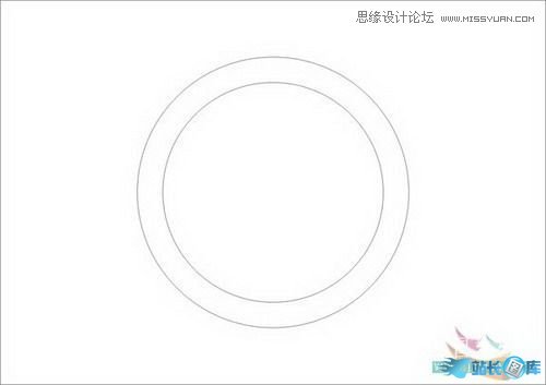 CorelDraw交互式调和工具制作卡通彩虹插图(2)