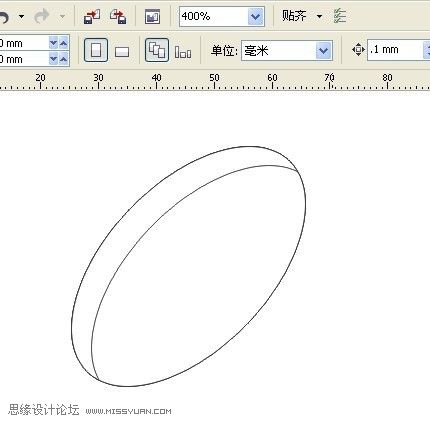 Coreldraw简单制作质感的图标插图(2)