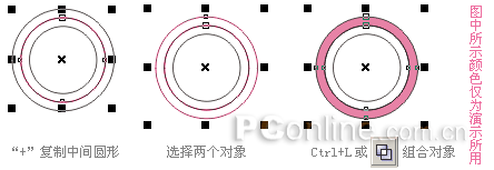 CDR凿刻效果的制作技巧插图(4)