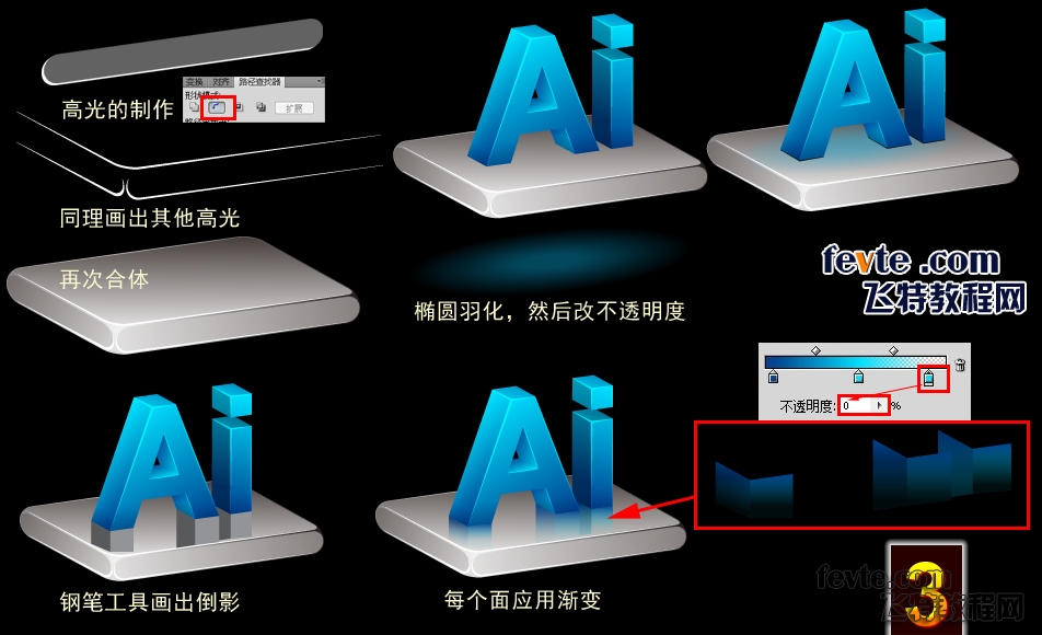 AI制作超强立体效果插图(3)