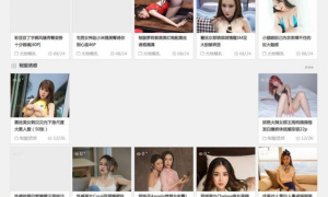 知更鸟MM图片采集站源码 自带7条有效采集规则 WordPress内核