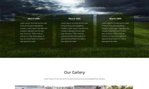 html5 css3户外旅游网站视差滚动模板_html单页模板