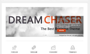 白色简洁大方公司企业网站源码 WordPress主题2款