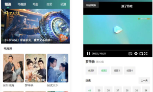 主流影视网站8合一H5源码