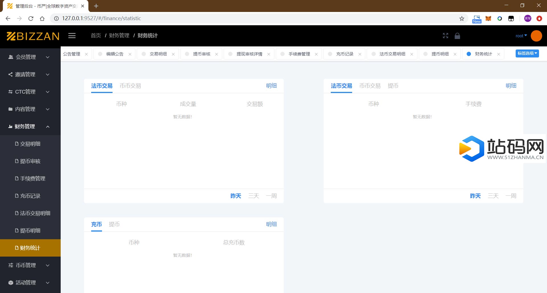 国际运营版Java区块链交易所源码币币+法币+永续+期权+机器人插图(12)