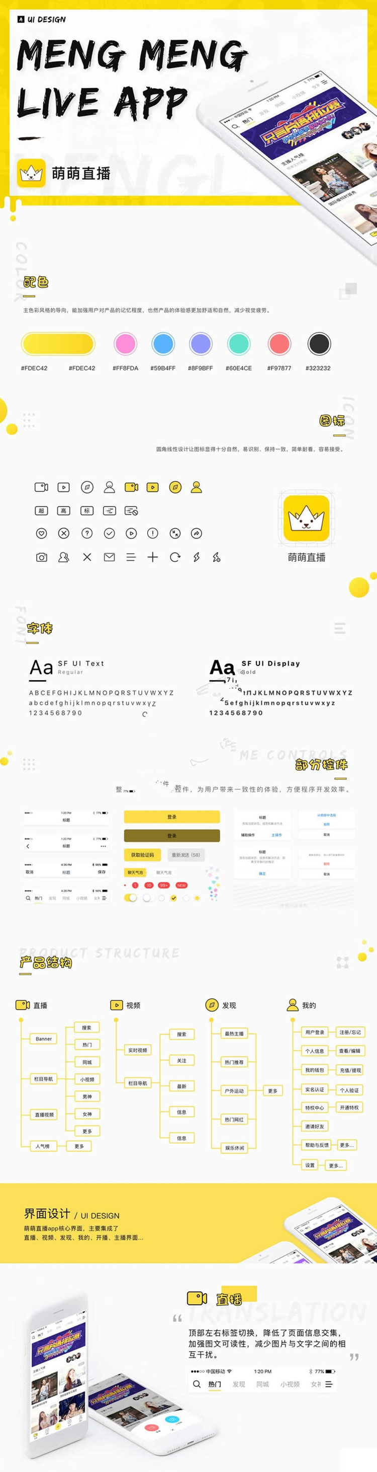 2020新款萌萌直播社交视频社区APP源码 安卓+ios双端原生源码 后端+代理端源码插图