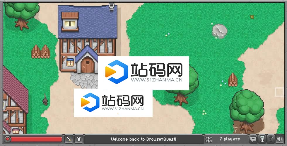 HTML5多人联机网游《BrowserQuest》源码下载 (node.js版本+php版本)_源码下载插图(1)