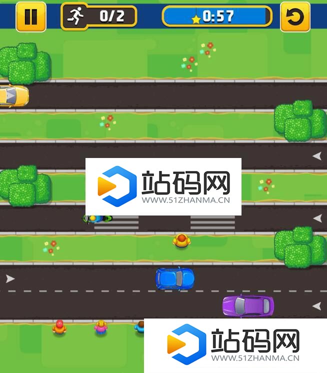 HTML5小心女司机游戏源码下载_源码下载插图