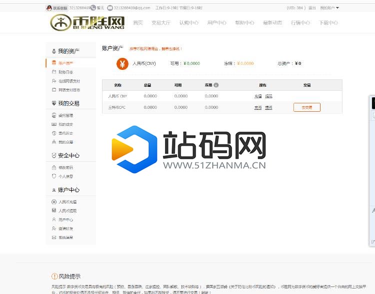 ThinkPHP币胜网众筹委托虚拟数字交易平台网站源码_源码下载插图(1)