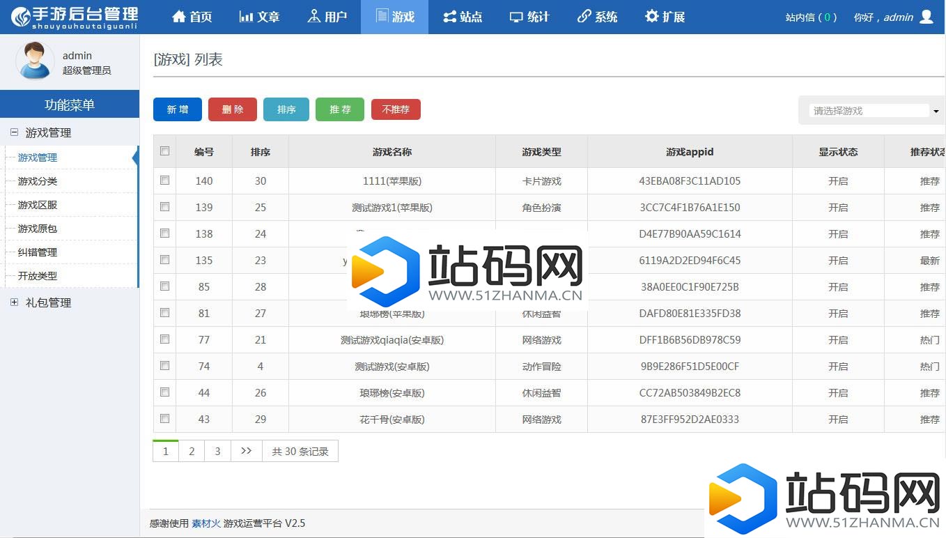 Thinkphp红色大气手游门户资讯平台网站源码_源码下载插图(3)